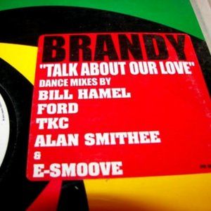brandy talk about our love remix dj 12" set - hip hop r&b dj club moesha tv pop